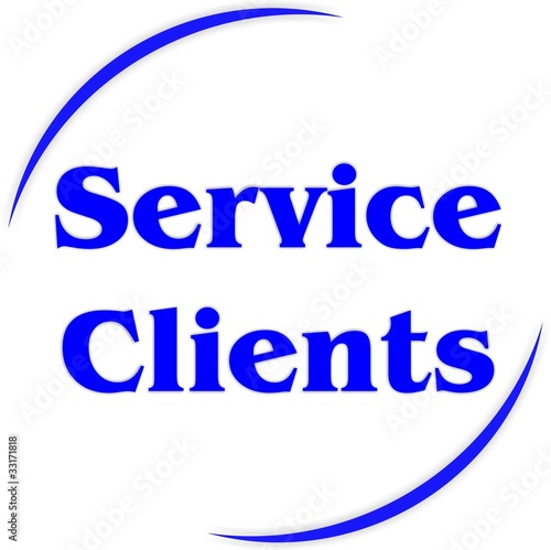 BOUTON SERVICE CLIENT