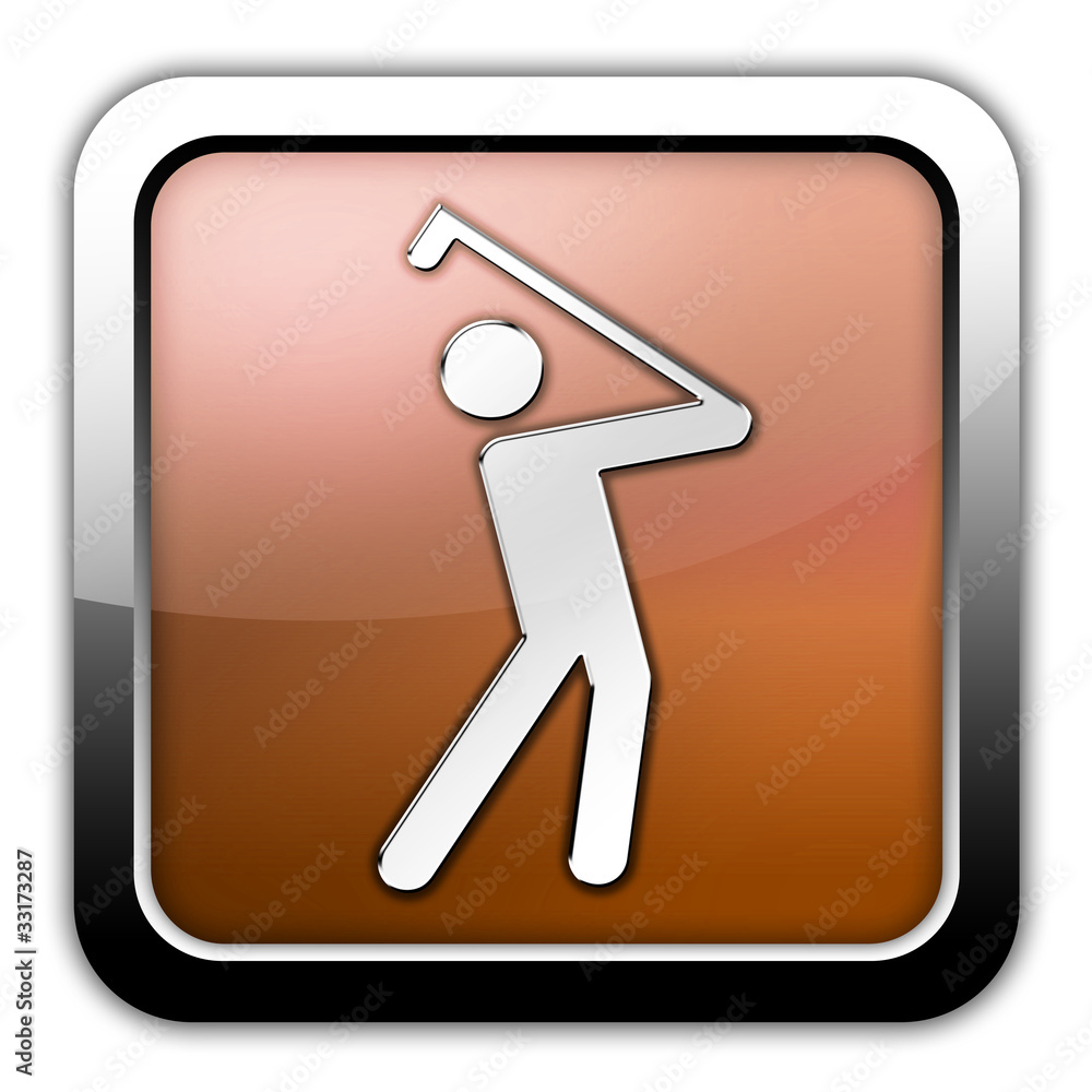 Bronze Glossy Square Icon Bronze Glossy Square Icon
