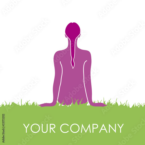 Logo spa, yoga and relax # Vector