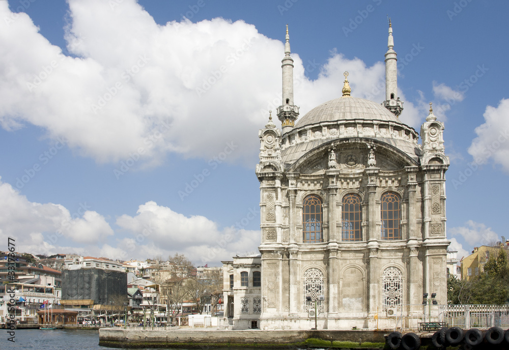 Naklejka premium Moschea sul Bosforo - Istanbul