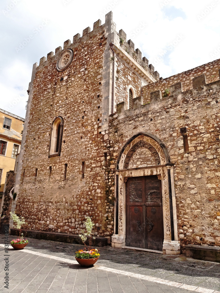 La Tour de l'horloge a Taormina