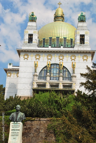 Art Nouveau Church, Vienna photo