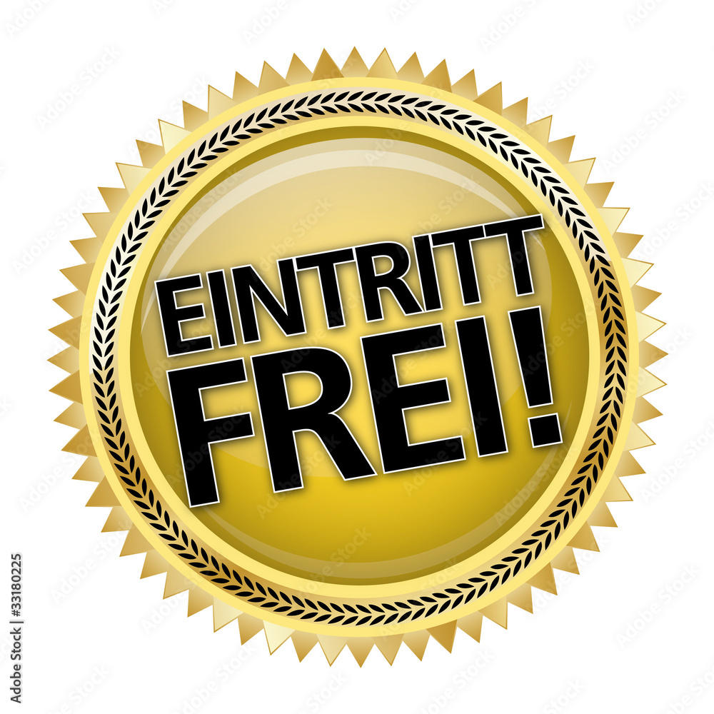 Freier Eintritt Adobe Stock