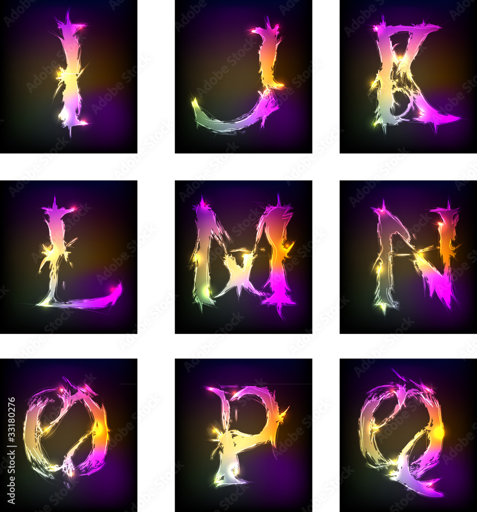 alphabet light design ,part 2 alphabet light design ,part 2