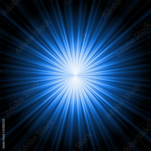 abstract radiant star
