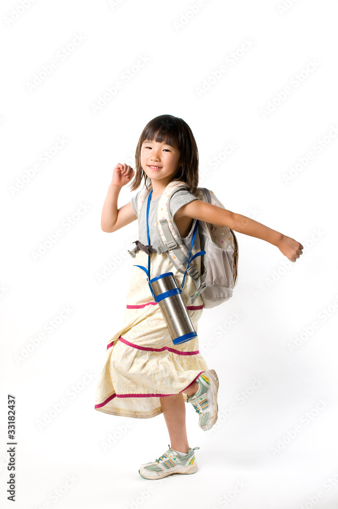 遠足の女の子 遠足の女の子
