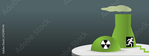 Atomausstieg - Atomkraftwerk - Vorlage