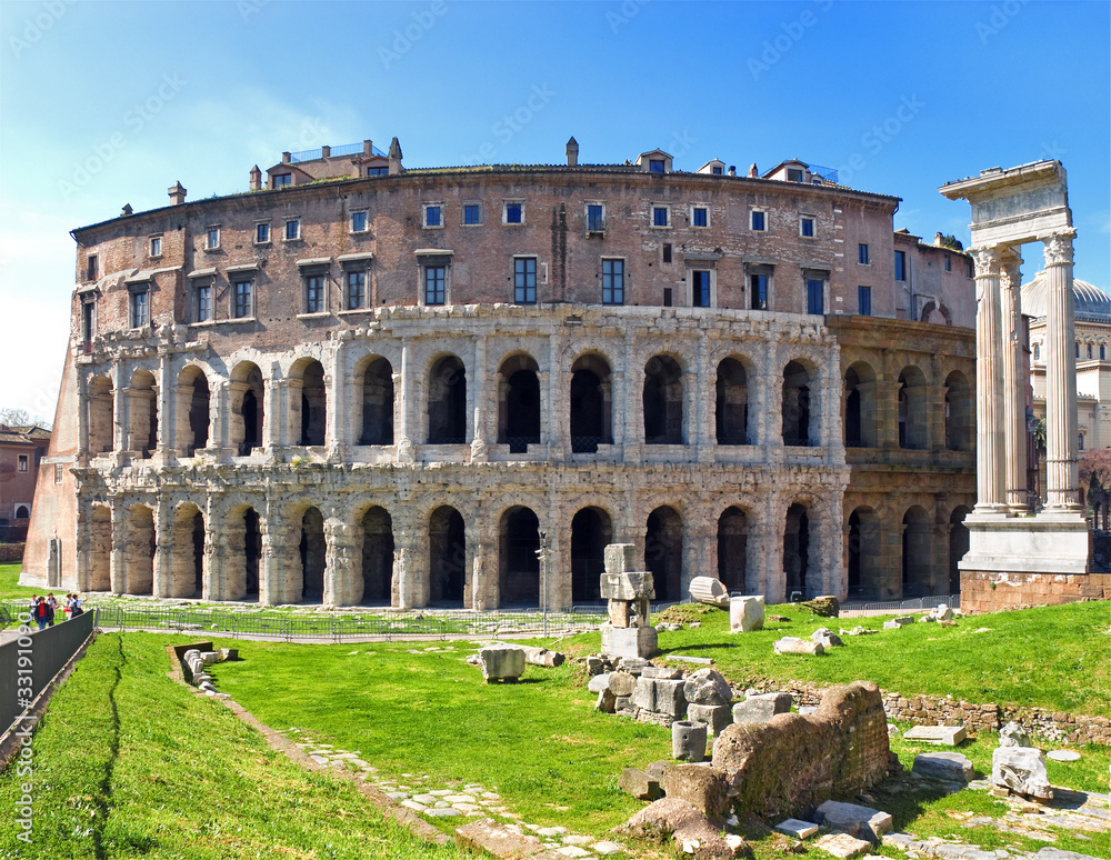 Fototapeta premium Teatro di Marcello, Roma