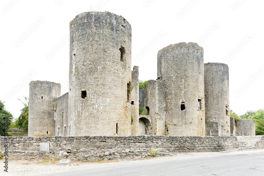 Villandraut Castle, Aquitaine, France