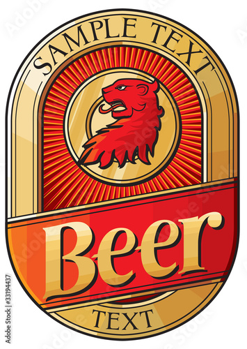 beer label design