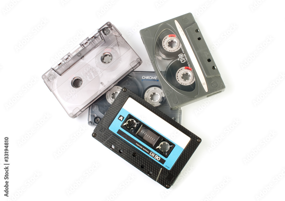 Old cassette tape Old cassette tape