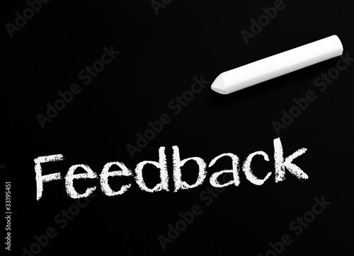 Feedback oder Bewertung