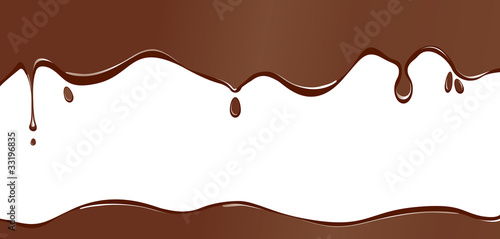 a chocolate splodge background