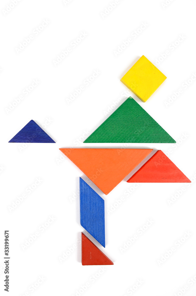 Chinese tangram Chinese tangram