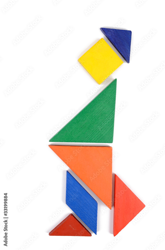 Chinese tangram Chinese tangram