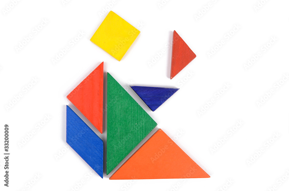 Chinese tangram Chinese tangram