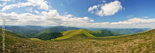 Obraz na płótnie Path throught mountain meadows w salonie