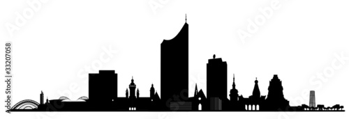 Leipzig Skyline