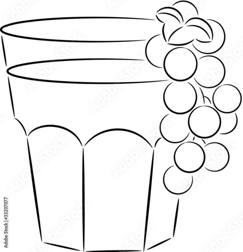 Glass of juice