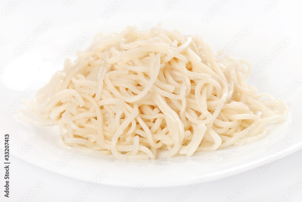 plate of noodles plate of noodles