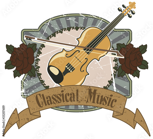 Violin and classical music