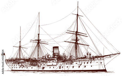 Old  battleship