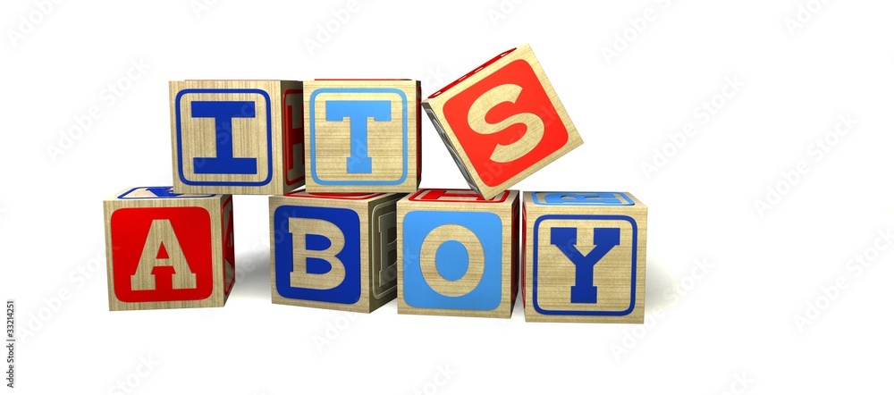 Buchstabenwuerfel_It's a boy Buchstabenwuerfel_It's a boy