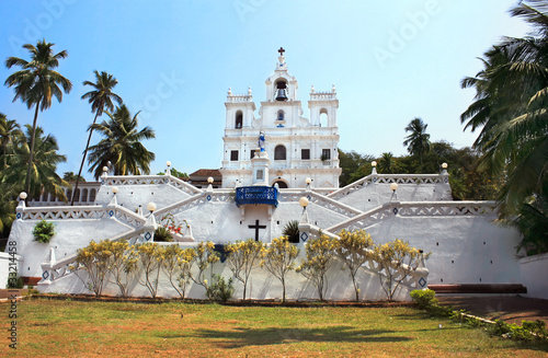 Ora Pronobis Church in Goa, India photo