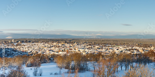 Panoramic View of the City of Freudenstadt, Germany. photo