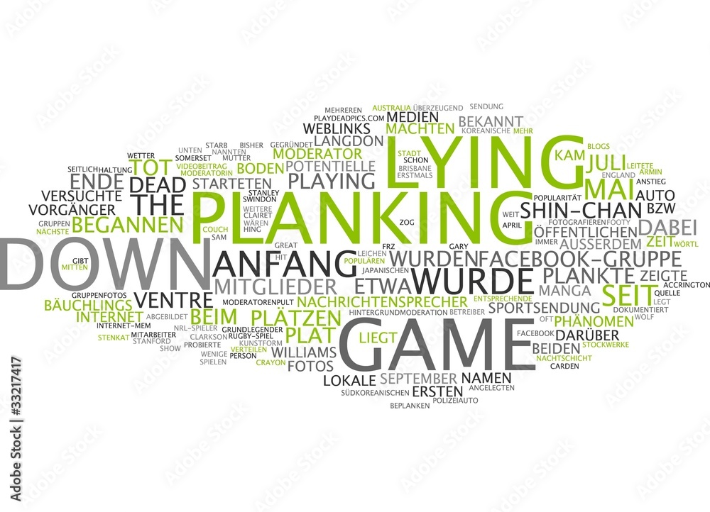 Planking - Lying Down Game Planking - Lying Down Game