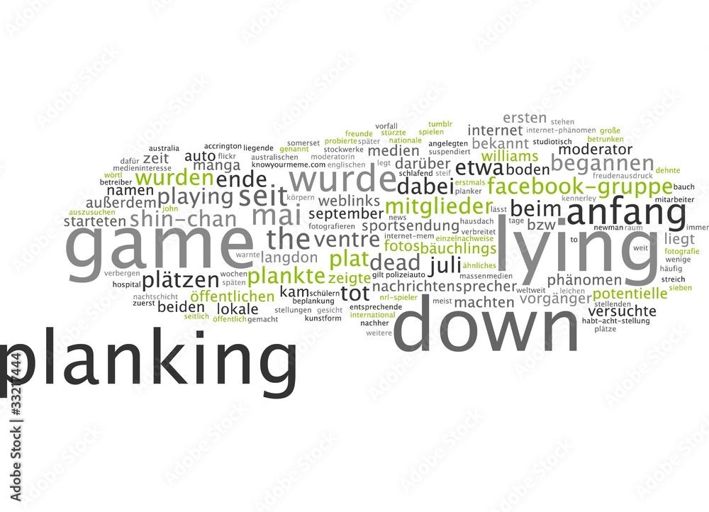 Planking - Lying Down Game Planking - Lying Down Game