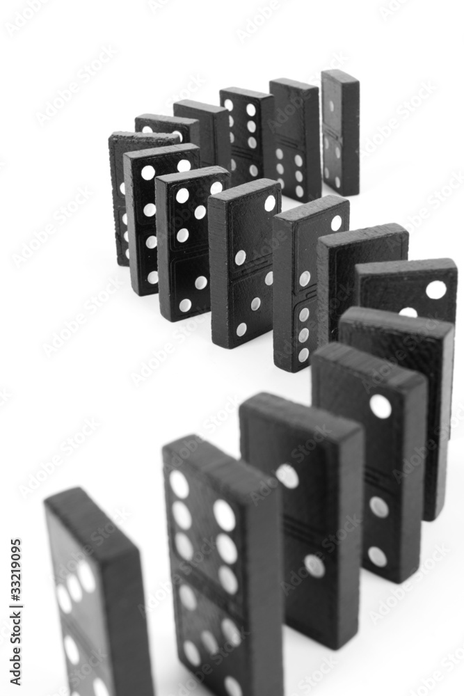 curve line domino, Black wooden curve line domino. curve line domino, Black wooden curve line domino.