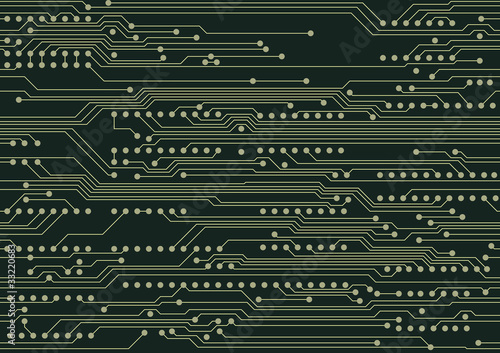 Circuit board seamless background