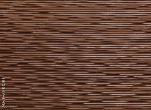 coated wooden corrugated wall