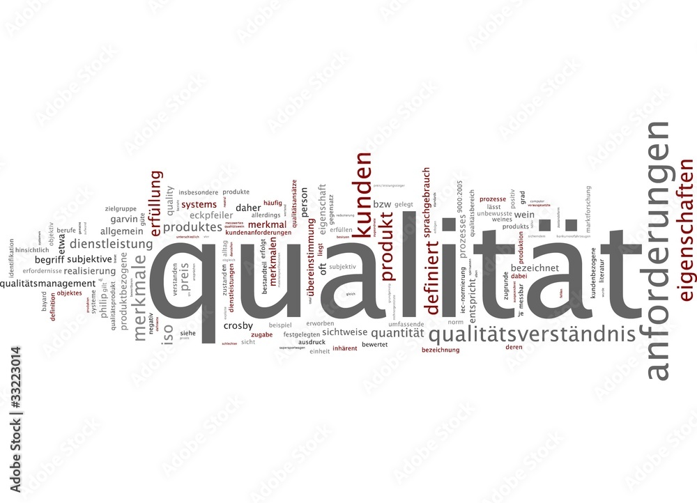 Qualität Qualität