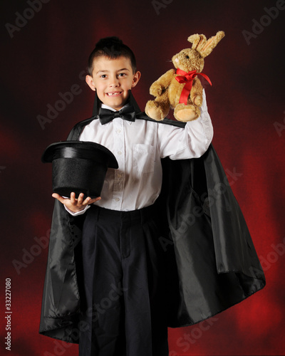 A Young Magician's Bunny photo