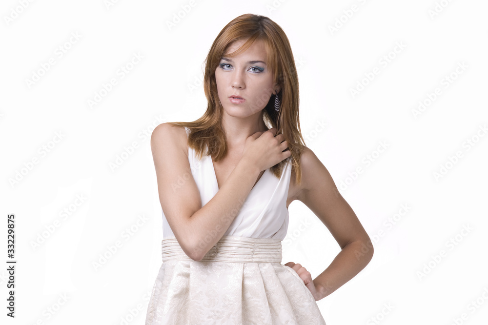 Beautiful young woman