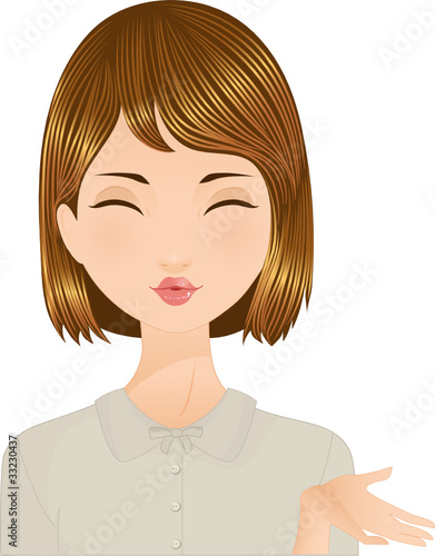 Cheerful Secretary