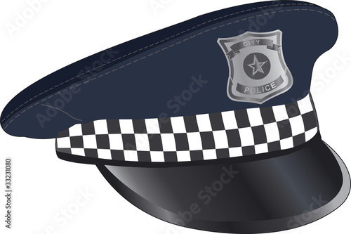police cap