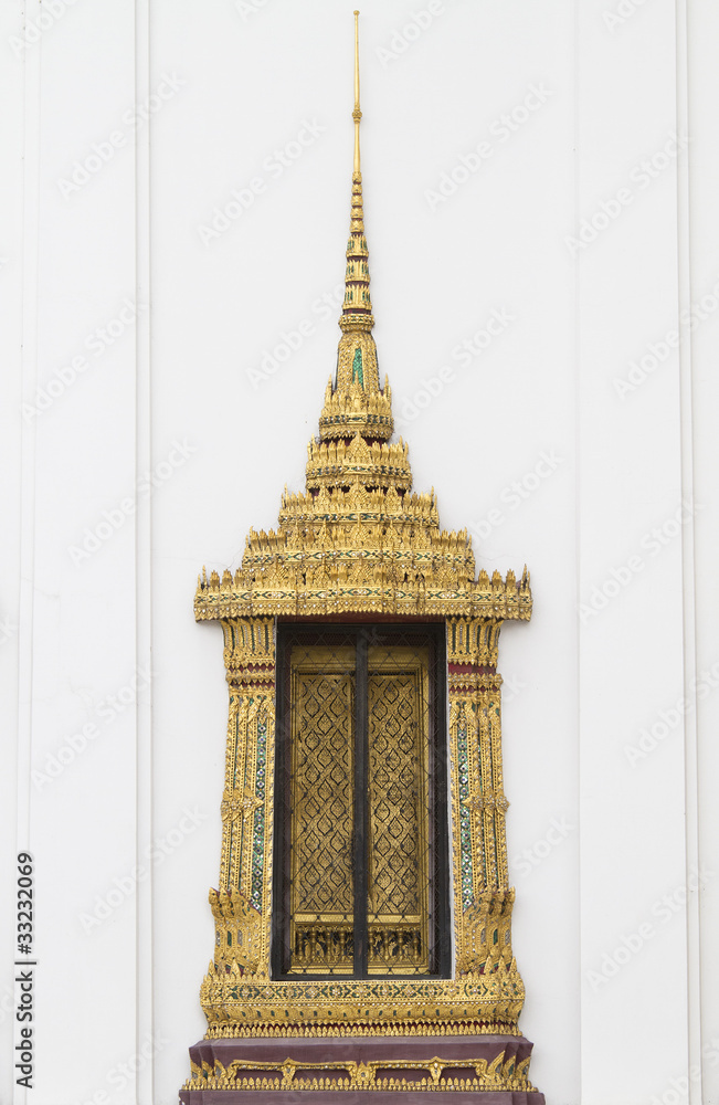 Fototapeta premium thai tradition temple window