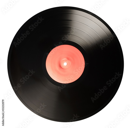 Old vinyl record