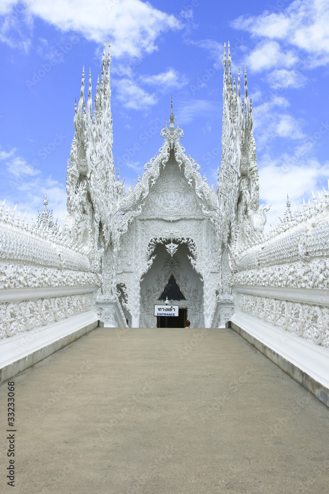 Wat Rong-Khun, Chiangrai Province, Thailand