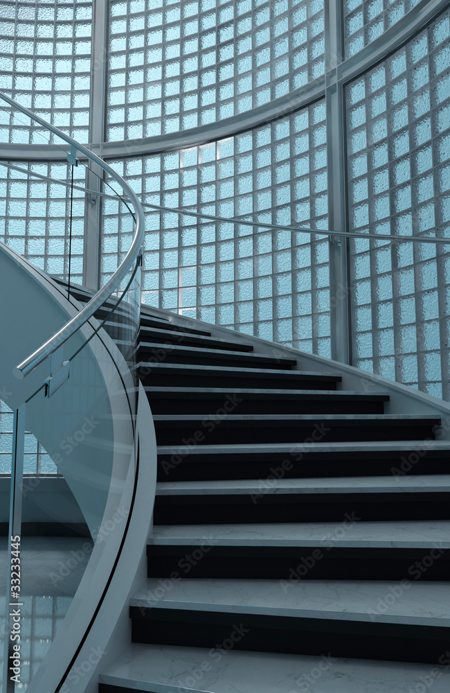 Fototapeta premium Interior stairs