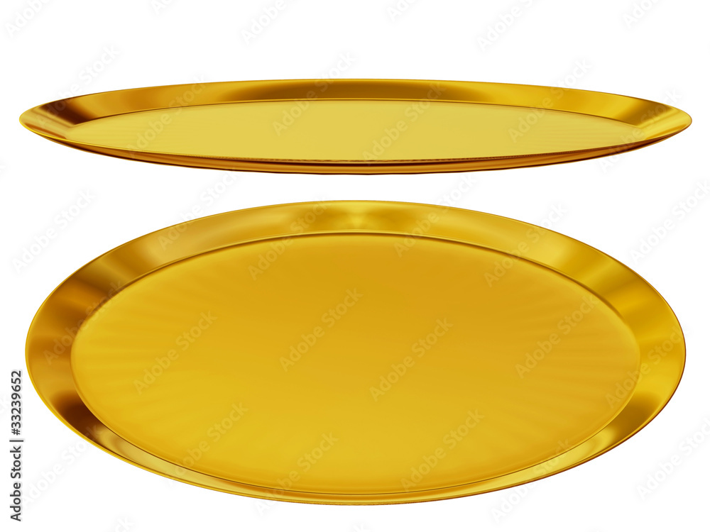 Tablett in zwei Perspektiven