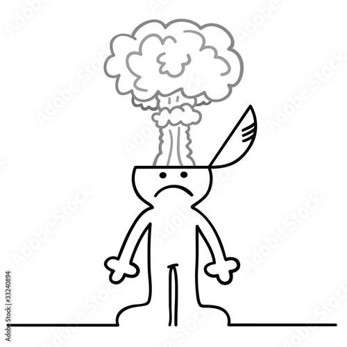 figur mit atompilz