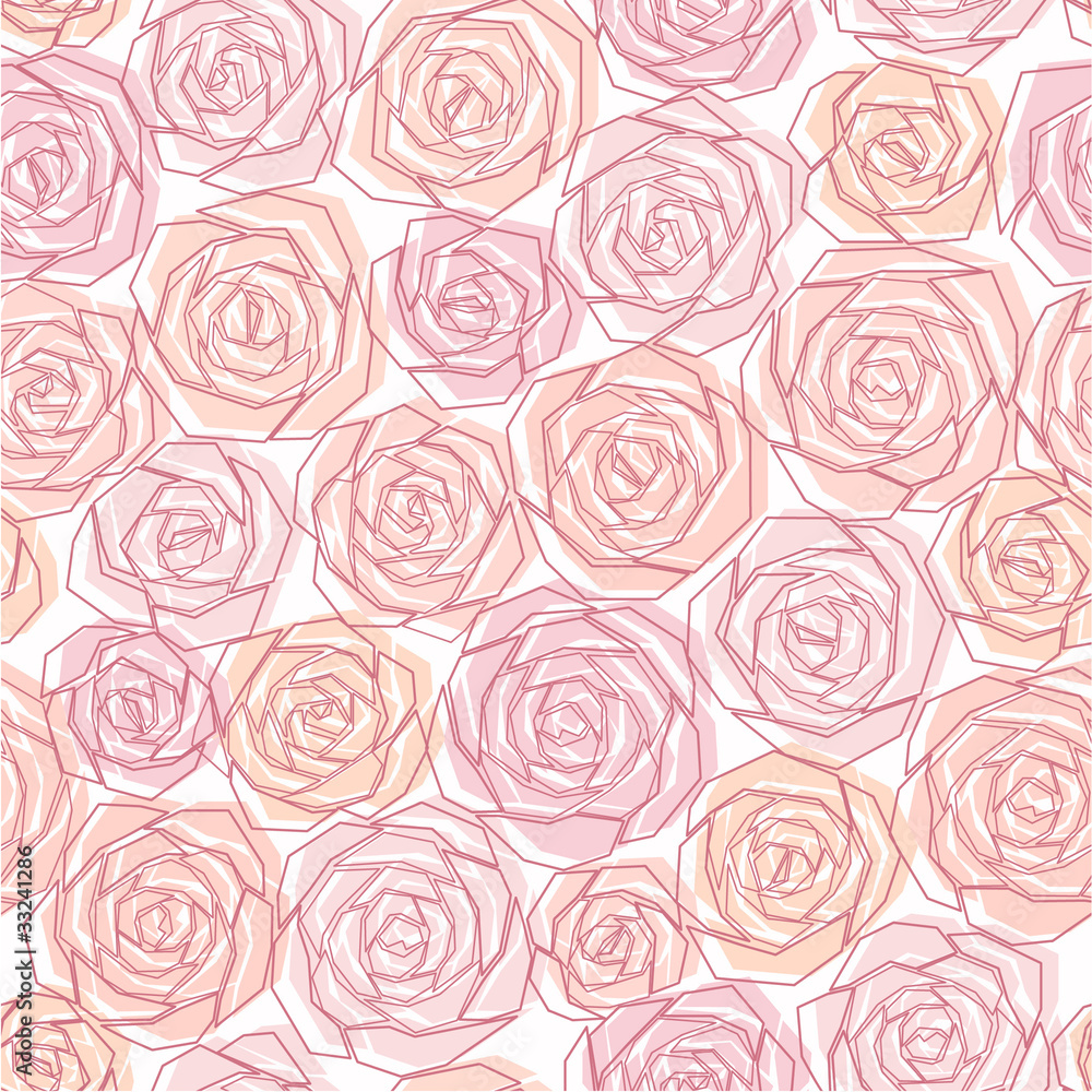 seamless background with roses. seamless background with roses.