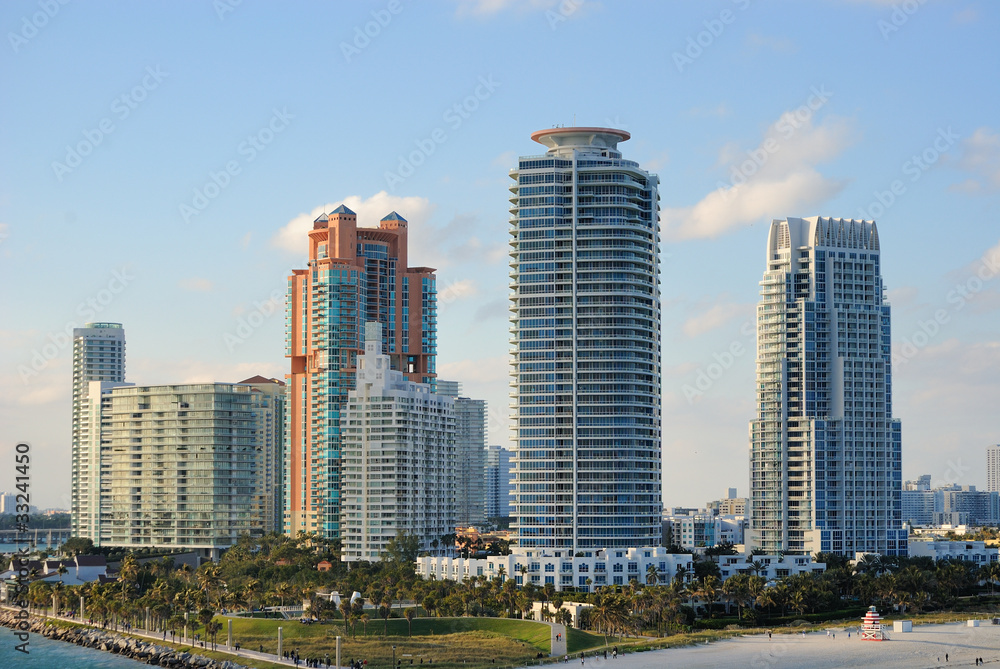 Fototapeta premium Miami Skyline