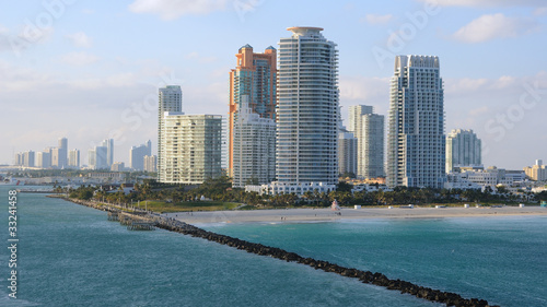 Obraz na płótnie Miami Skyline