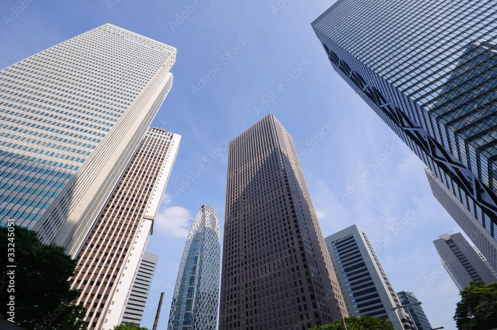 Skyscrapers at Nishi-Shinjuku - Tokyo, Japan