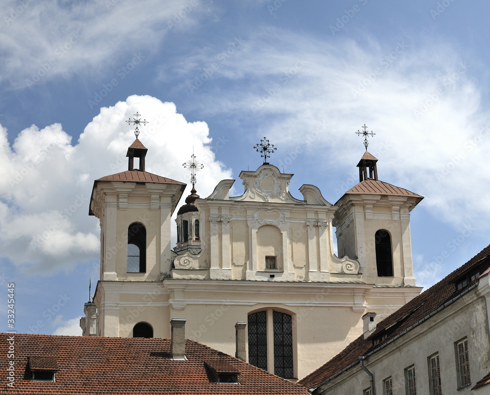 The Church of the Holy Spirit in Vilnius